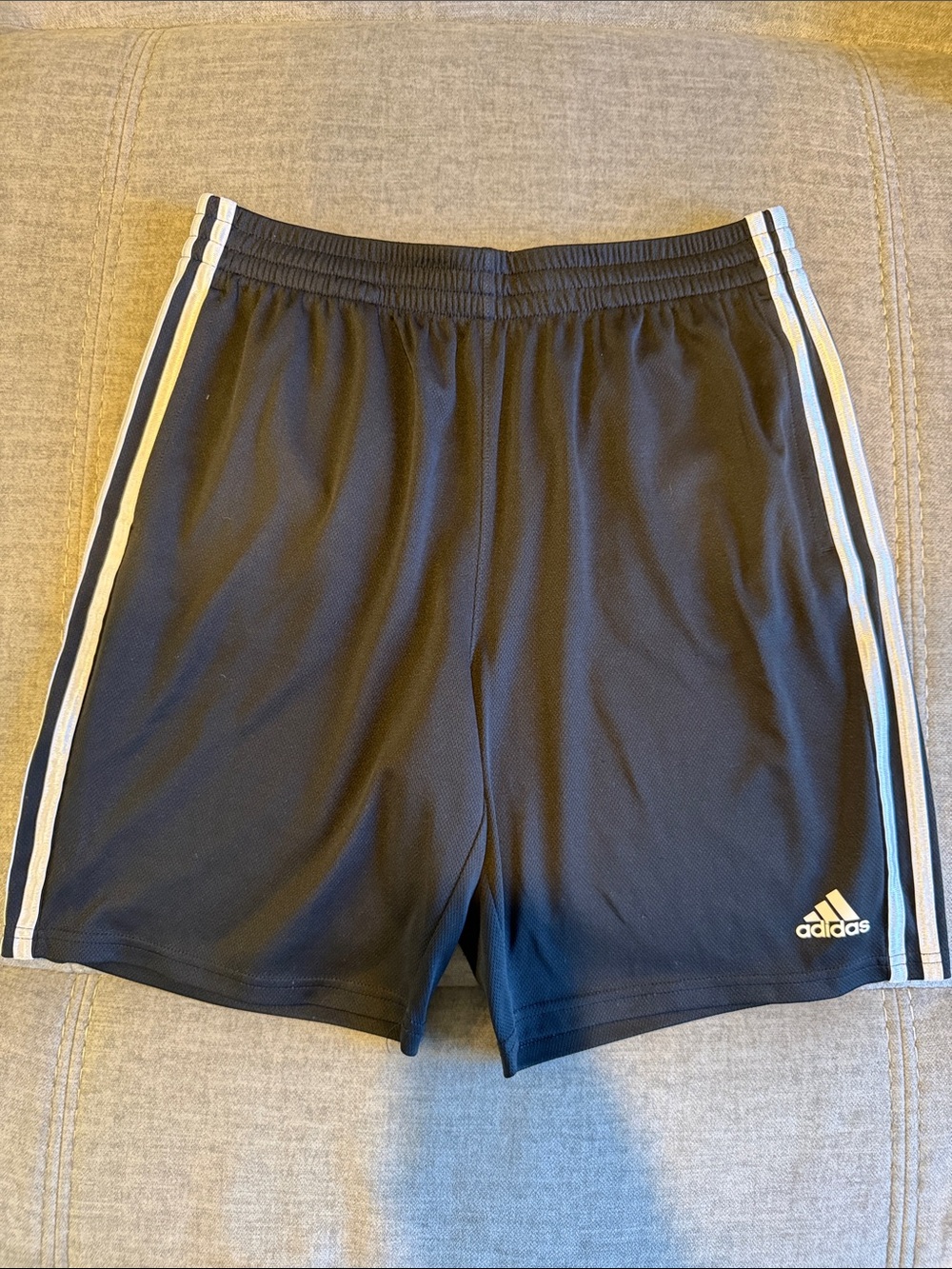 Mens Adidas Black Athletic Shorts XL